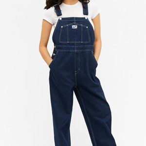 Monki dark navy denim overalls (NWT)